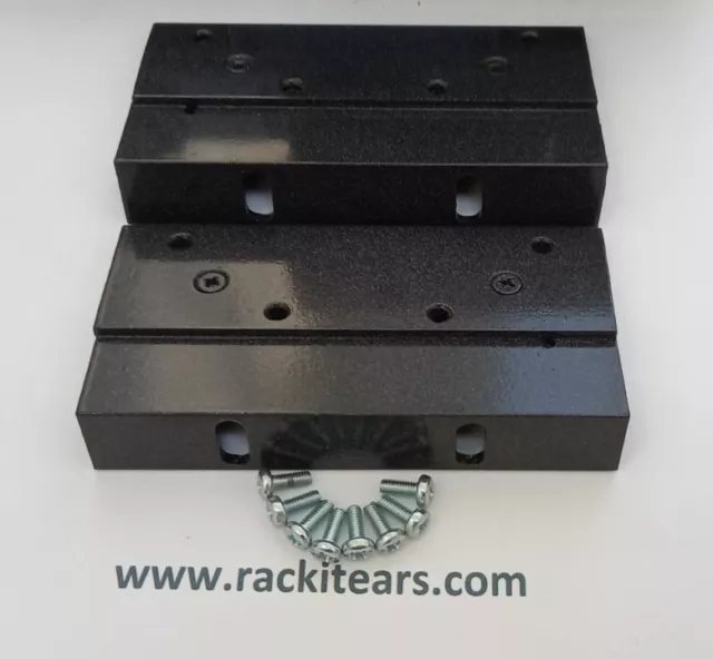 Rack ears to fit Emu 6400 E5000 4XT Ultra EIV sampler with mounting screws