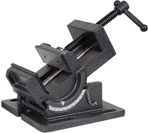WEN 4.25 in. Industrial Strength Benchtop and Drill Press Tilting Angle Vise