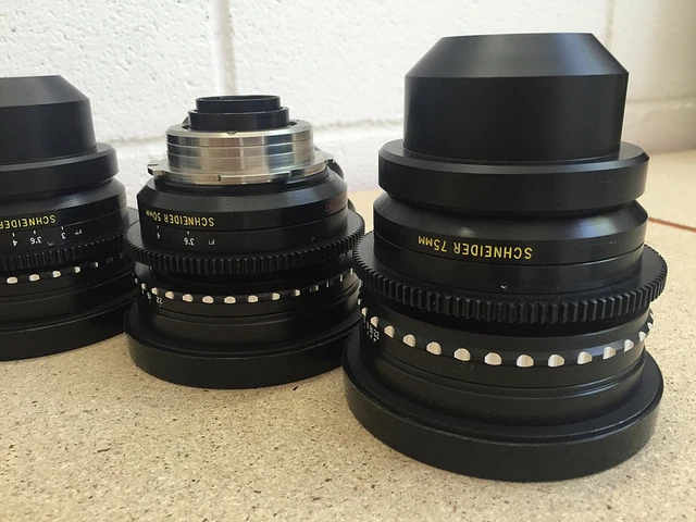 Alquiler de Set Schneider Cine Xenon T 2