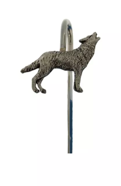 Howling Wolf Bookmark Handcrafted from Lead free Pewter With Gift box