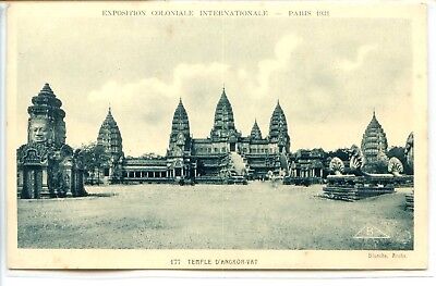 CP 75 Paris - Exposition Coloniale Internationale 1931 - Temple d'Angkor-Vat