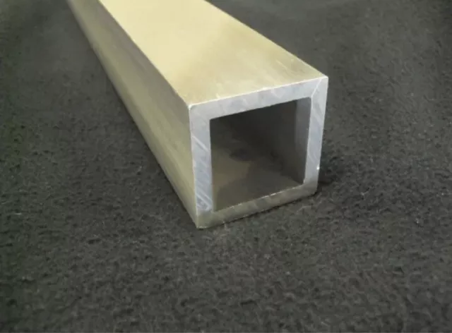 3"x 3"x 1/4" Wall x 6” Long ALUMINUM 6061 T6 SQUARE TUBE EXTRUDED Cut New