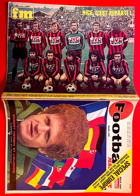 Miroir du Football n°227. Belgiqe-France, Amiens, Berné, Coupe Eu