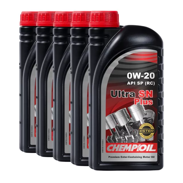 5 (5x1) Liter CHEMPIOIL Ultra SN Plus 0W-20