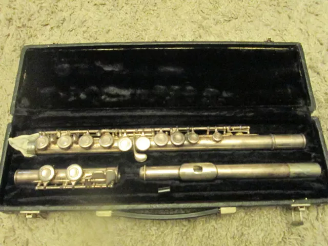 Vito LeBlanc 111R Silver Flute Yamaha ? With Case