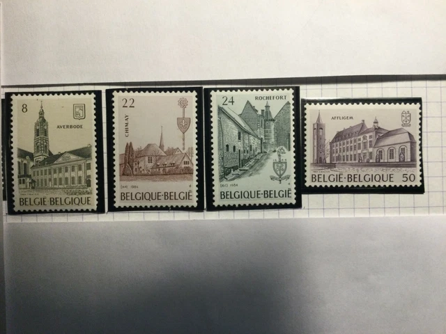 Timbres de Belgique -   N° 2146 à 2149 neuf