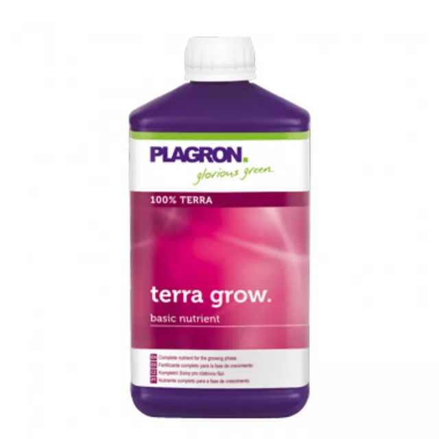 Plagron Terra Grow 1 Liter Wachstumsdünger Wuchs Grow Dünger für Pflanzen