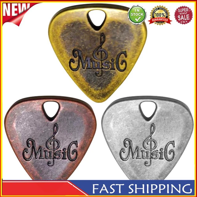 Zinc Alloy Guitar Pick Plectrum for Electric Guitar Musical Instrument Accessory
