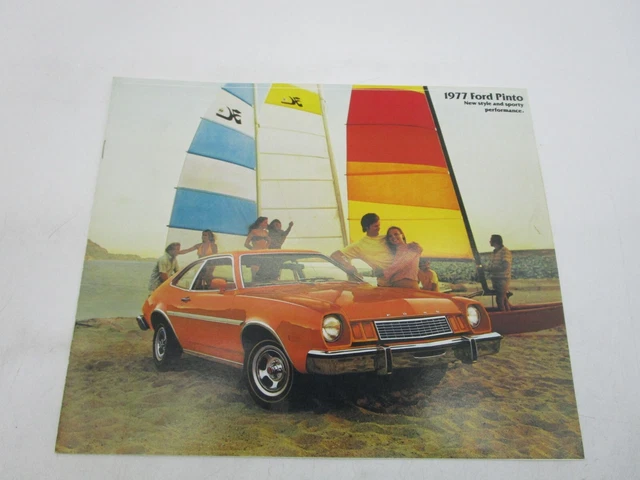 Vintage Car Dealership Advertising Brochure *1977 FORD PINTO*