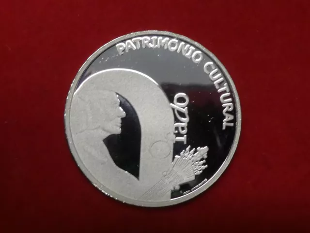 2,50 Euro, Portugal, 2008, Património Cultural, PP, Silber