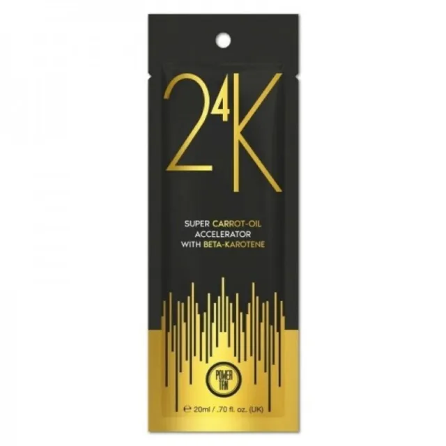 PowerTan 24K Super Carrot Oil Tanning Accelerator Sachet 20ml