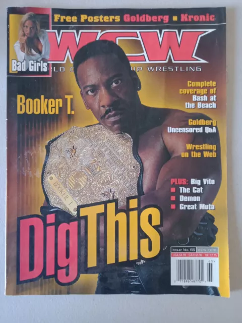 WCW Vintage Magazine Issue No. 65 (2000) Booker T. Pro Wrestling WWE WWF