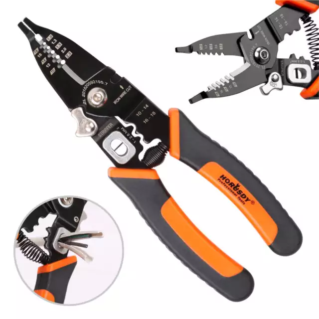 MultiPurpose Electrical Wire Stripping Tool Crimper Pliers