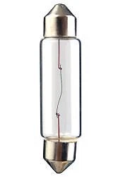 CEC Industries #6424 Bulbs, 24 V, 5 W, SV8.5-8 Base, T-3.25 shape (Box of 10)