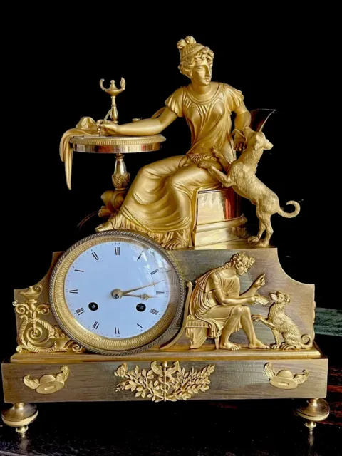 Empire Pendule, Uhr, original Directoire 1797!!