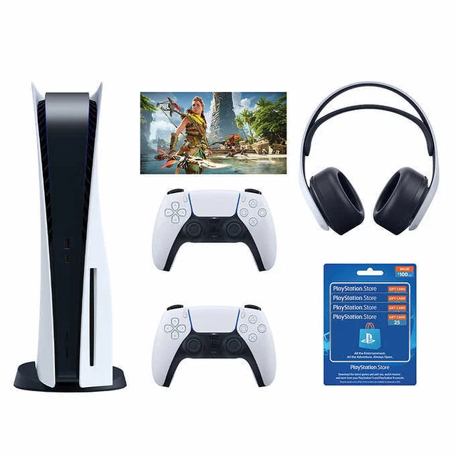 SONY PLAYSTATION 5 PS5 Disc Console Horizon Forbidden West Bundle playstation-5-spider-man-miles-morales-limited-edition-console