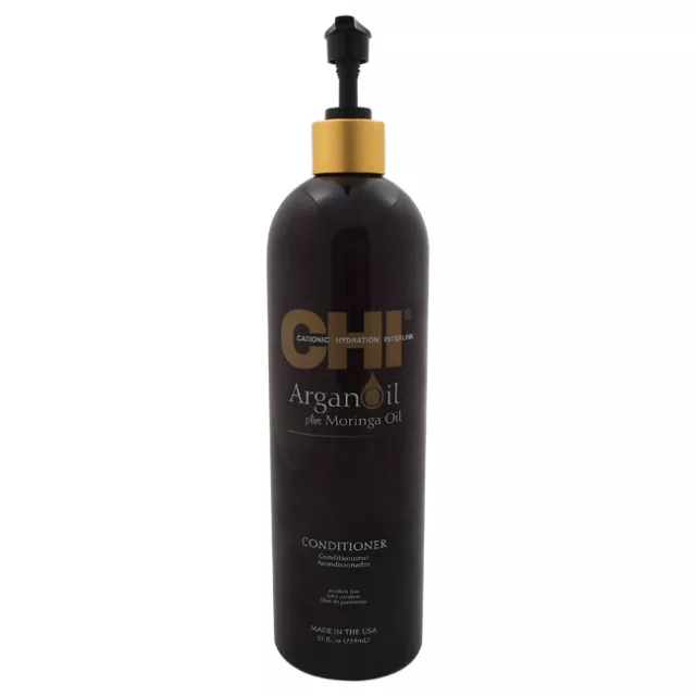 Argan Oil Plus Moringa Oil Conditioner by CHI for Unisex - 25 oz Conditioner