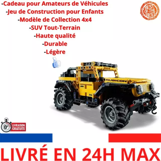 LEGO 42122 TECHNIC Jeep Wrangler Voiture-Jouet 4x4, SUV Tout-Terrain Jeu de  Cons EUR 77,90 - PicClick FR