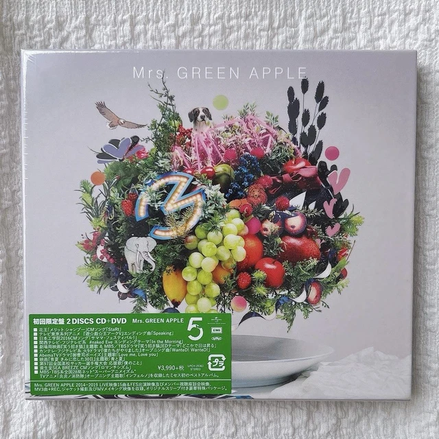 専用 Mrs. GREEN APPLE 5 completebox 初回限定 Mrs. GREEN APPLE 5 COMPLETE BOX 中古】5 COMPLETE BOX(完全生産限定
