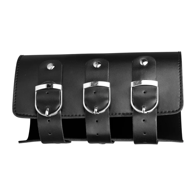 Contraintes Poignets Fetish - Bracelets En Simili Cuir Noir - Arm Binder