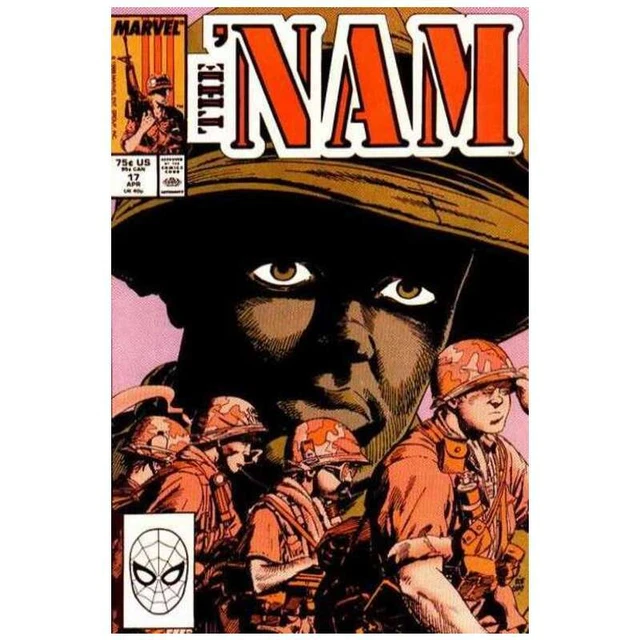 Nam (1986 series) #17 in Very Fine minus condition. Marvel comics [w]