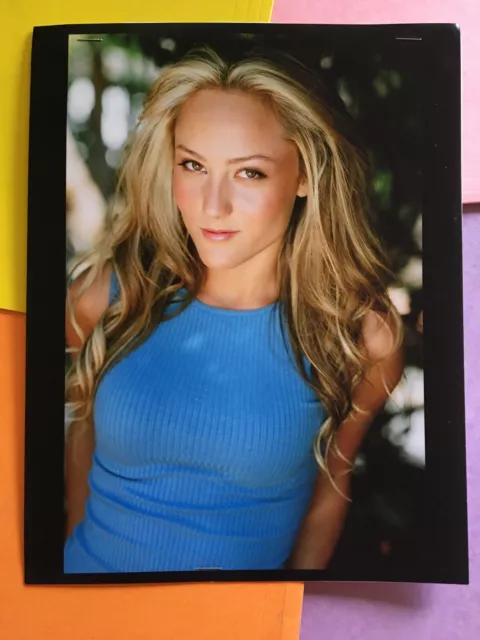 Lauren Mayhew, WWE ECW , original talent agency headshot photo with credits #5