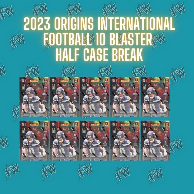 PHILADELPHIA EAGLES 2023 Origins Football Blaster 10 Box Break 1143 NFL