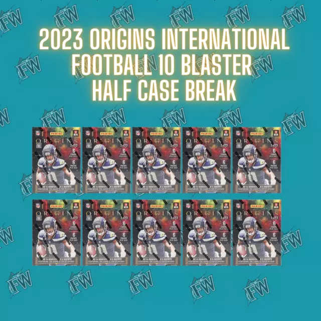 SEATTLE SEAHAWKS 2023 Origins Football International Blaster 10 Box