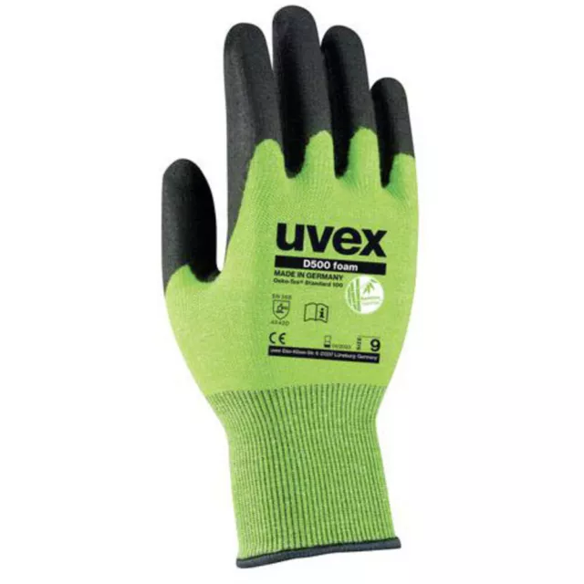 uvex D500 foam 6060411  Schnittschutzhandschuh Größe (Handschuhe): 11 EN 388 ...