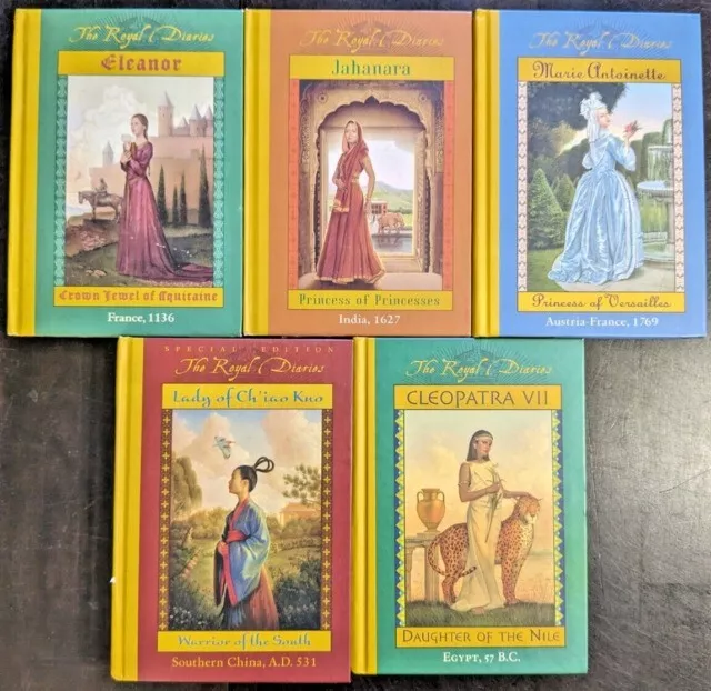 Royal Diaries Complete Set 1-20 Historical Fiction Hardback Good HC Lot 3