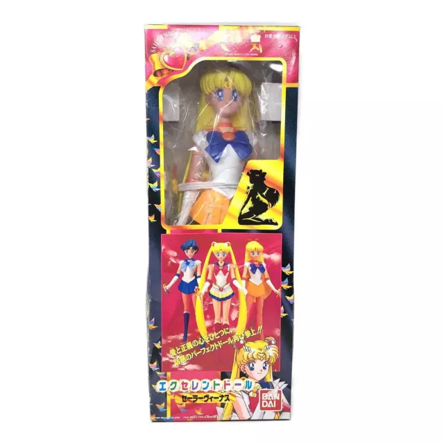 Sailor Moon S Super Sailor Venus Excellent Model 18.9" 48cm Figures Dolls BANDAI