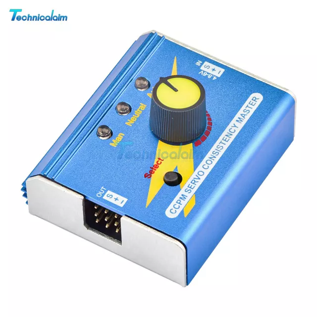 Steering Gear Tester CCPM 3-Mode CCPM ESC Servo Tester For RC Helicopter