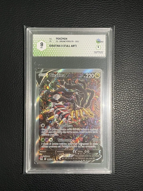 Pokemon - 212/196 GIRATINA V ASTRO Gold Full Art - Origine Perduta - ITA -  MINT