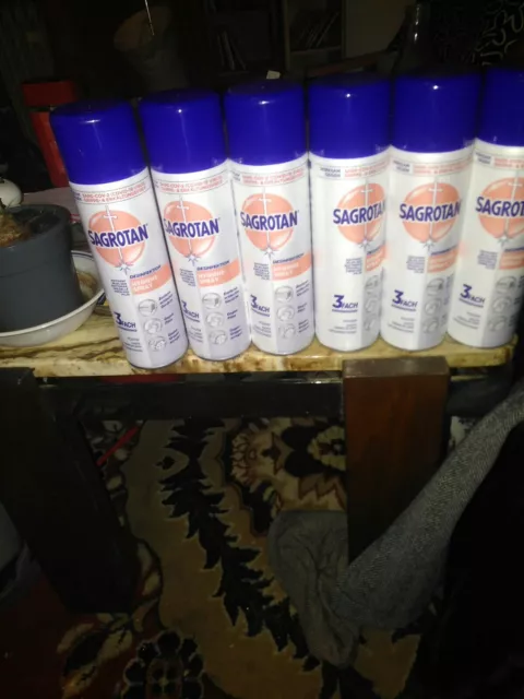 6x500ml  Sagrotan Desinfektions Hygienespray