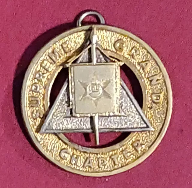 Supreme Grand Chapter Masonic Collar Jewel - Past Grand Standard Bearer