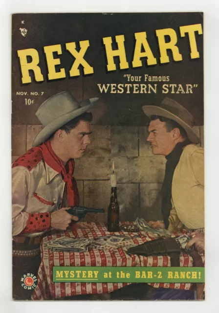 Rex Hart #7 VG+ 4.5 1949