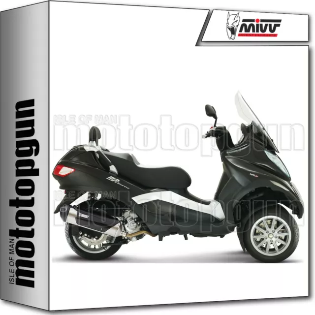 MIVV C.PG.0017.K scarico completo homcat urban piaggio x8 200 2005 05