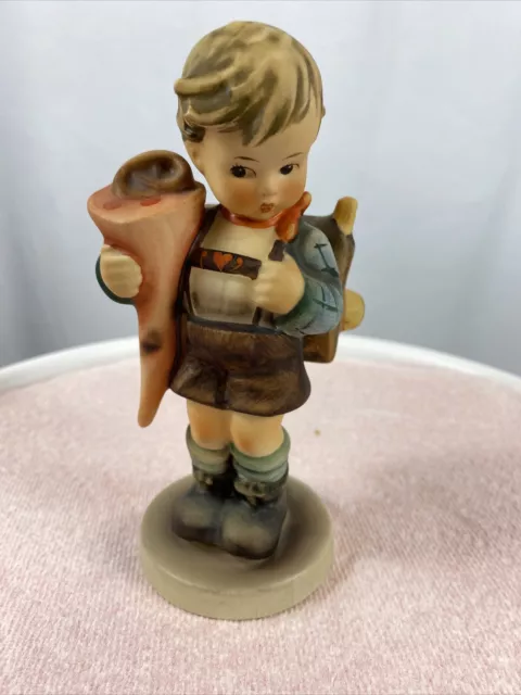 Vintage Goebel Hummel Figurine 'Little Scholar' #80, 5 3/4" T, TMK 3