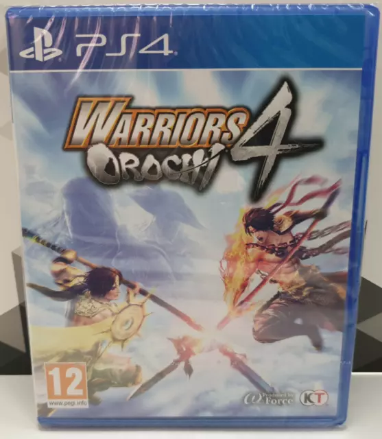 Jeu Sony Ps4 Warrior Orochi 4 Edition Pal Neuf Sous Blister