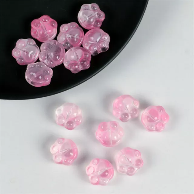 5Pcs Glass Bead DIY Jewelry Accessories Earrings Bracelets Pendant Accessories B