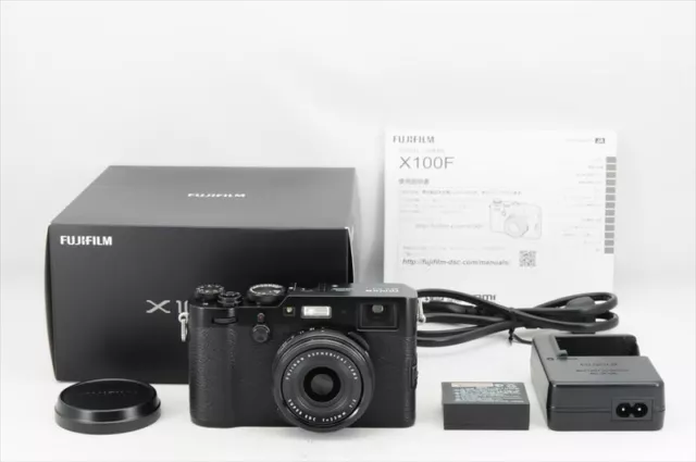 Fujifilm X100F Shutter count 9300 Top Mint in Box From Japan #4298T