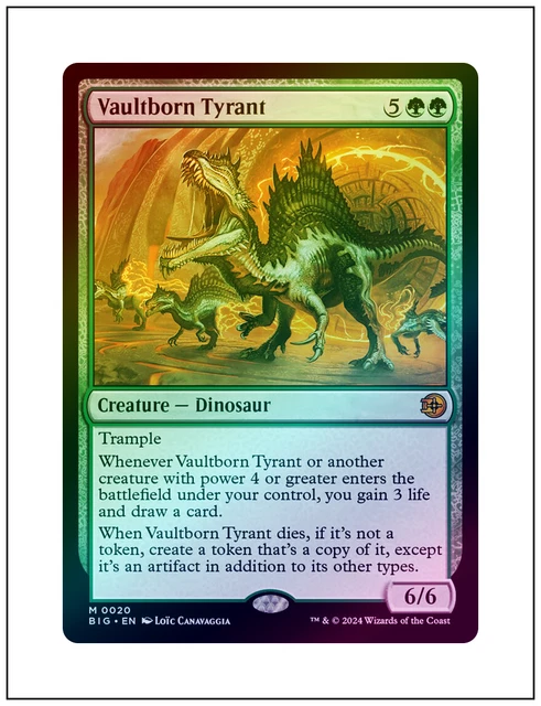 Vaultborn Tyrant [Outlaws of Thunder Junction: The Big Score] main image 1