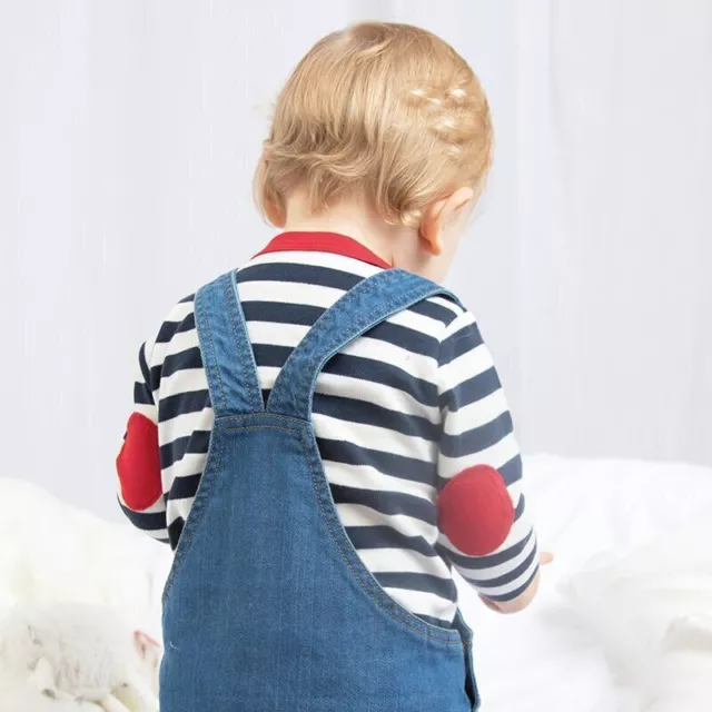 Babybugz Bambino Rocce Denim Dungarees BZ56 - Bambino Cotone Dungarees 2