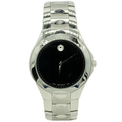 Movado Luno Sport 0606378 40mm Stainless Steel Black Dial Watch