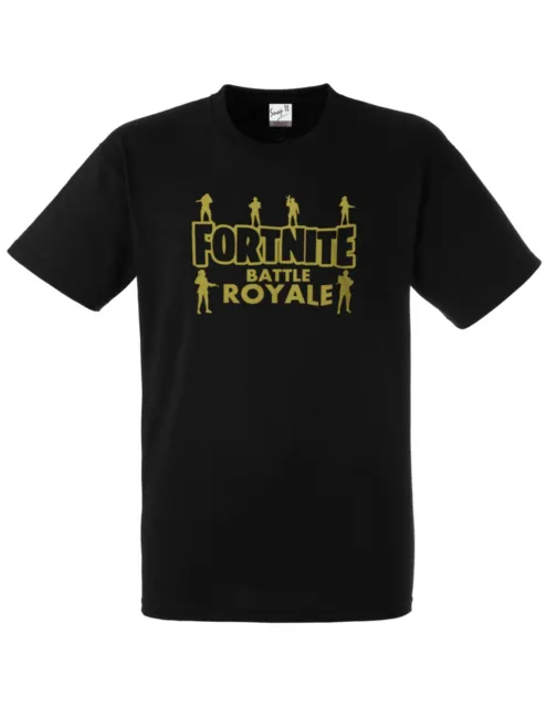 BATTLE  ROYALE Gaming FORTNITE T Shirt. Boys Kids Children Adult Gift Tee Top