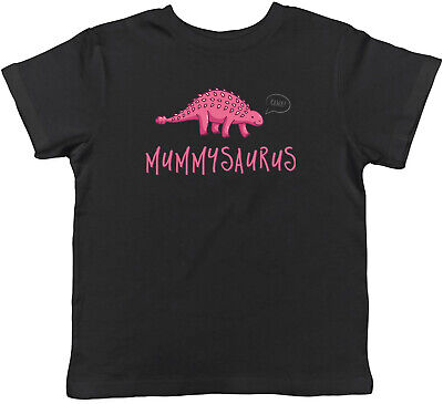 Mummysaurus Dinosaur Childrens Kids T-Shirt Boys Girls