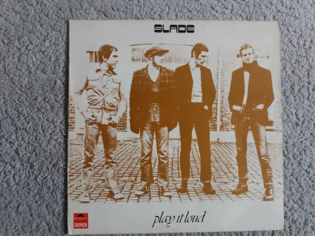 Vinyl 12" LP - Slade - Play It Loud - First Press - Mint Condition