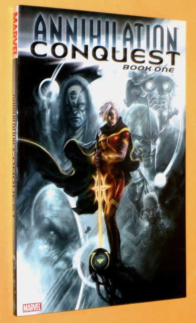 ANNIHILATION CONQUEST BOOK ONE  (Marvel 2008 TPB #1 SC GN TP ~ Guardians Galaxy)