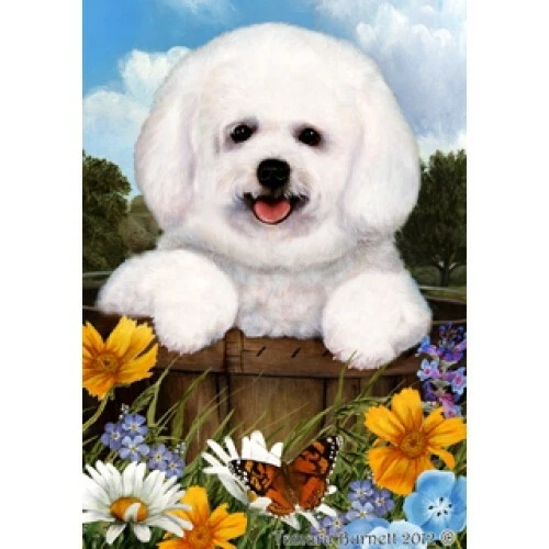 Summer House Flag - Bichon Frise Pup 18250