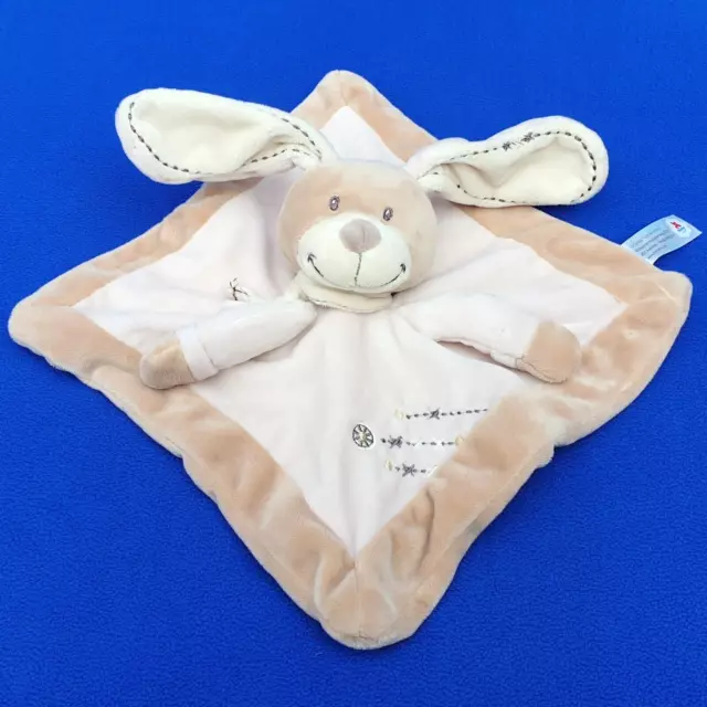 Nicotoy Simba Hase Schmusetuch Rosa Braun Kuscheltuch Comforter Rabbit